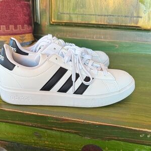Adidas White Athletic Shoes